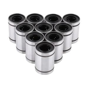 10pcs lm8uu lm3uu lm10uu lm16uu lm6uu lm12uu lm3uu 선형 부싱 8mm cnc 선형 베어링 막대 라이너 레일 선형 샤프트 부품