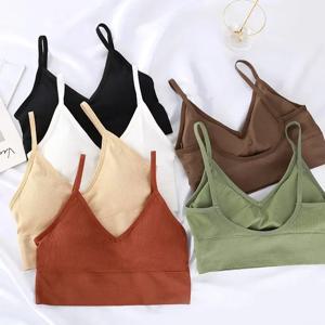원활한 여성은 브래지어를 밀어 아름다운 다시 브래지어 피트니스 탑 브래지어 Bralette 여성 튜브 탑 속옷 Bralet 가슴 패드