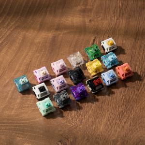 Akko V3 Pro 스위치 기계식 키보드 용 촉각/선형 스위치 45Pcs 팩 교체 가능 Outemu Gateron Cherry MX Keyswitch