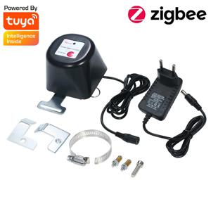 Tuya ZigBee 스마트 무선 제어 가스 워터 밸브 Alexa,Google Assistant와 함께 가스 작업을 위한 스마트 홈 자동화 제어 밸브