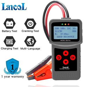 Lancol Micro 200Pro 12v 배터리 용량 테스터 차고 작업장 용 자동차 배터리 테스터 자동 도구 기계