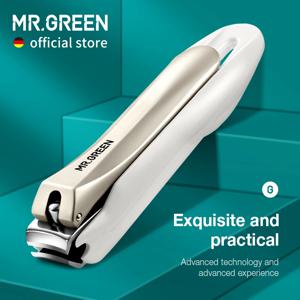 MR.GREEN 스플래쉬 방지 손톱깎이, 손톱깎이, 분리형 디자인, 네일 트리머, 매니큐어 도구, 스테인레스 스틸