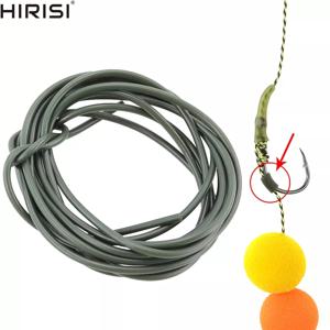 3m 잉어 낚시 후크 실리콘 튜브 안전 리드 클립 시스템 크기 0.5x1.8mm 0.8x1.9mm AE069에 대 한 안티 엉킴 장비 튜브
