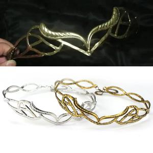 영화 호빗 Elrond Tiaras 엘프 로드 크라운 코스프레 모자를 쓰고 있죠 조정 가능한 남여 쥬얼리 합금 머리띠 헤어 액세서리 선물 소품