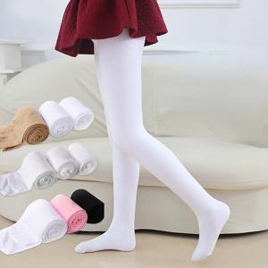 새로운 여름 봄 캔디 컬러 키즈 팬티 스타킹 학생 발레 댄스 스타킹 소녀 유아 아기 어린이 벨벳 화이트 스타킹
