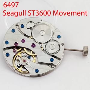 ST3600 기계식 무브먼트 고정밀 17 보석 남성용 시계 손목 시계 남성용 ETA 6497 무브먼트 교체