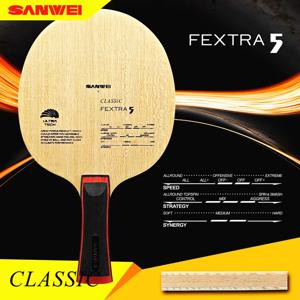 산웨이 FEXTRA 5 탁구 라켓, 5겹 목재, 올라운드 울트라 테크, 산웨이 핑퐁 라켓
