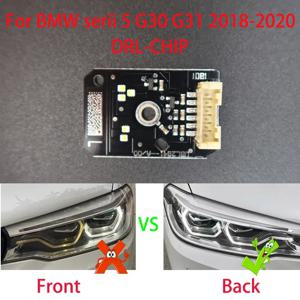 BMW 5 시리즈 G30 G31G38 2018-2020 용 백색광 자동차 LED 헤드 라이트 DRL 칩 밸러스트 칩 회로 기판 광원 보드 칩