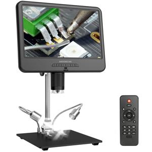 앤돈스타 AD210 디지털 현미경 10.1인치 조절식 LCD 디스플레이 (휴대폰 전자제품 현미경, PCB 납땜 현미경)