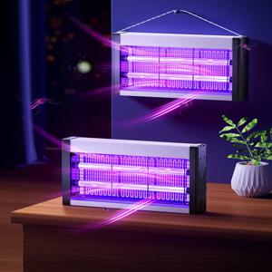 LED 모기 킬러 램프 220V 전기 곤충 킬러 전기 해충 구충제 UV 및 LED 램프 강력한 버그 전기 모기 죽이기