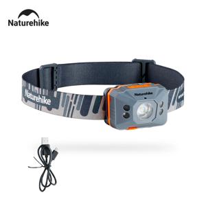 네이처하이크 캠핑 라이트, 초경량 IPX4 방수 센서 헤드라이트, 42h 고내구성 USB 충전 랜턴, 야외 하이킹 램프