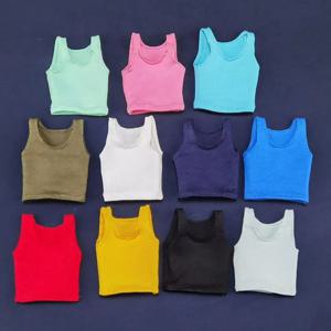 1/6 미니어처 조끼, 라운드 넥 티셔츠, 캐주얼 탱크, 12 인치 액션 인형용, 30cm 천, 10 가지 색상, 신상