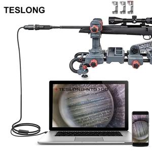 TESLONG NTG100 소총 보어스코프 카메라, 20 구경 이상용 디지털 사냥 청소 스코프, 직경 5mm