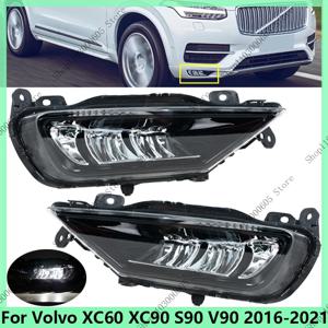 전면 안개등 LED 안개등, 볼보 XC60 XC90 S90 V90 2016-2021 안개등, 자동차 헤드라이트 31395865 31395866