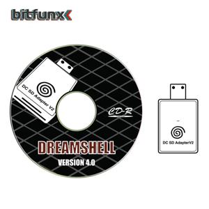 DreamShell 부트 로더가 포함된 SEGA Dreamcast 및 CD용 Bitfunx DC SD TF 카드 어댑터 리더 V2