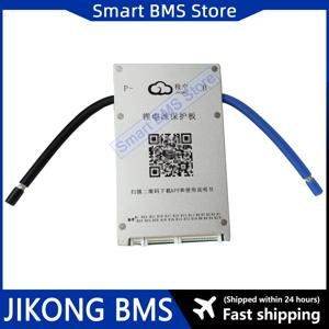 Jikong JK BMS 40A 60A 80a 200a 액티브 밸런스 BD6A17S8P BD6A20S8P BD6A24S8P 8s 13s 17s 20s 24s 스마트 JK Bms Bt RS485 커넥터