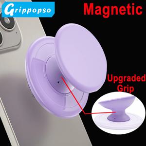 Grippopso 범용 자기 전화 소켓 전화 홀더 스탠드 실리콘 그립 Tok 휴대 전화 액세서리 iPhone 용 Soporte