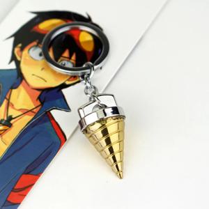 Anime Tengen Toppa Gurren Lagann 키 체인 코어 드릴 펜던트 열쇠 고리 여성용 남성용 코스프레 열쇠 고리 쥬얼리