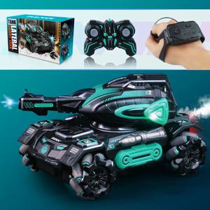 RC 제트카 2.4G 제스처 센싱 리모컨 자동차 드리프트 4WD 스턴트 물풍선 탱크카 남자아이 장난감