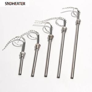SNDHEATER 1KW 스레드 단일 헤드 전기 튜브 DN15/21mm(1/2 