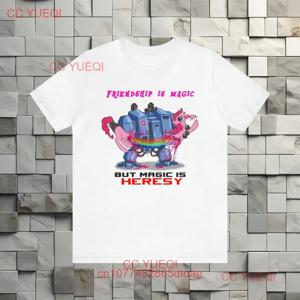 우정은 마술이지만 HERESY 저지 티셔츠 긴팔 또는 반팔