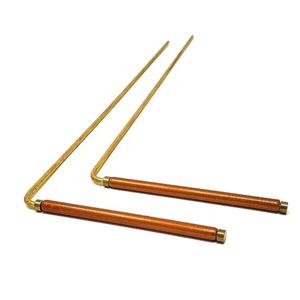 다이빙 워터 순수 구리 고스트 헌팅 장비, 99.9% 구리 고스트 헌터, 다우징 로드, 고스트 헌팅, 2 개