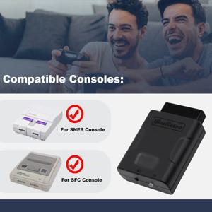 SNES SFC 콘솔 용 RetroScaler Blueretro 무선 컨트롤러 어댑터-PS4 PS5 스위치 Pro 스위치 Joycon Xbox One S 컨트롤러