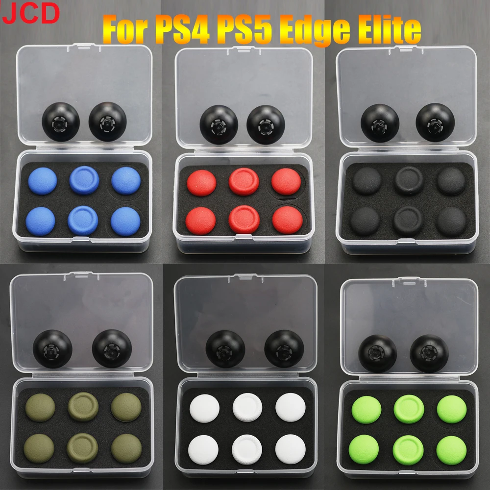 JCD PS4 PS5 엣지 엘리트 게임 컨트롤러 핸들 메탈 하이앤로우 로커 캡 패들 백 버튼 교체 액세서리