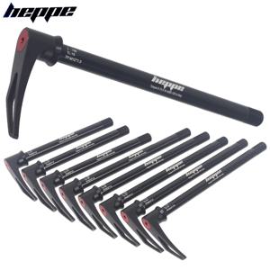 HEPPE MTB 도로 자전거 스루 액슬 12x142 12x148 퀵 릴리스 12x100 12x110 프론트 포크 샤프트 꼬치 자전거 스루 액슬 레버 포함