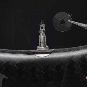 10PCS 자전거 밸브 스티커 산악 도로 프랑스어 밸브 가스 노즐 스티커 밸브 코어 가스켓 고정 스티커 자전거 액세서리