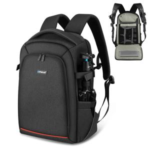 PULUZ 야외 듀얼 어깨 배낭 디지털 카메라 DJI Ronin-SC/Ronin-S 용 레인 커버가있는 핸드 헬드 PTZ 안정기 카메라 가방