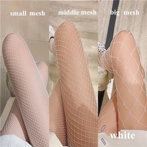 섹시한 긴 망사 바디 스타킹, 물고기 그물 메쉬 나일론 타이츠, 여름 팬티 스타킹, 다목적 허벅지 하이웨이스트 양말