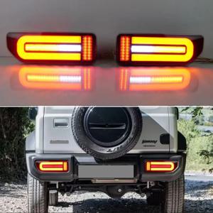 자동차 LED 후미등, 스즈키 짐니 JB64 JB74 2019-2024 LED 후미등, 브레이크, 다이나믹 방향 지시등, 1 쌍