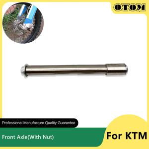 OTOM 2023 오토바이 프론트 액슬 피벗 휠 액슬 허브 샤프트 (KTM EXC EXCF SXF XCF HUSQVARNA FC FX TC GASGAS EXF MCF 용 너트 포함)