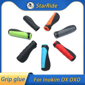 Inokim OXO Kaabo Wolf Warrior King X KUGOO M4 Zero 8X 10X 11X 전기 스쿠터 자전거 핸들 장갑 핸들 바 그립 접착제 커버