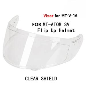 MT-V-16 ATOM SV 헬멧 렌즈용 바이저 MT Disposter 헬멧 라이브러리 바이저 렌즈용