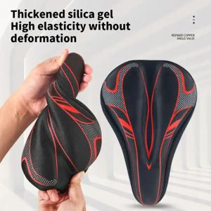 3D Mtb 안장 젤 자전거 시트 커버 남성과 여성 Mtb 도로 자전거 자전거 제품 액세서리 탄소 여행 부품 사이클링