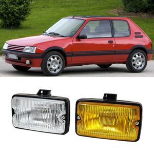 자동차 액세서리 앞 안개등 DRL LED 운전 램프 스포트라이트 스포트 램프 푸조 205 GTI CTI 106 306 Mi16 H3
