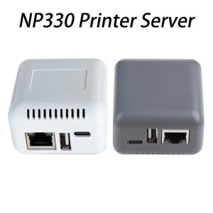 NP330 미니 프린터 서버, USB 2.0 네트워크, RJ45 연결, 쉬운 인쇄, 네트워크 및 와이파이 버전, 안드로이드 폰 컴퓨터용