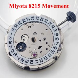 일본 Miyota 8215 시계 운동 자동 교체 메커니즘 21 보석 고정밀 도구 부품 교체 시계 액세서리