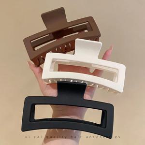 1/3개입 특대형 13cm 헤어 사이즈, 샤크 클립, 사각 클립, 뒷머리 클립, 헤어밴드, 디쉬드 헤어, 헤어핀, 여성용