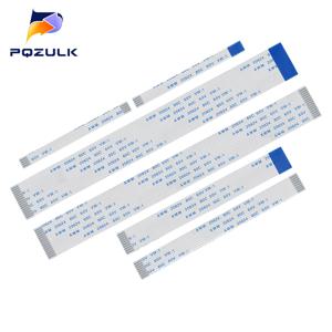 5PCS FPC FFC 리본 유연한 플랫 케이블 4/5/6/8/10/12/14/16/18/20/30/40-80Pin 피치 0.5MM 1.0MM A 형 와이어 길이