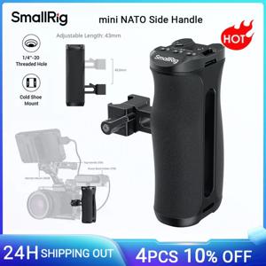 SmallRig 미니 NATO 측면 핸들, 범용 카메라 케이지 NATO 손잡이 알루미늄, Nikon용 Canon용 Sony용, 콜드 슈 -4840 포함