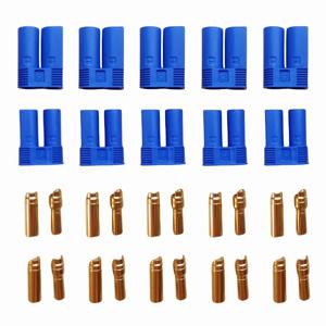 5Pair/10pcs EC5 커넥터 플러그 총알 바나나 플러그 남성 여성 RC ESC RC Quadcopter FPV 레이싱 드론 Lipo 배터리 DIY 부품