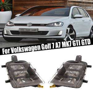 자동차 전면 LED DRL 안개등, 폭스바겐 골프 7 A7 MK7 GTI GTD 2013 2014 2015 2016 2017 자동차 액세서리, 5G0941699 5G0941700