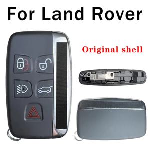 랜드로버 레인지로버 스포츠 이보크 디스커버리 4 LR2 LR4 용 정품 교체 커버, OEM 자동차 키 케이스 쉘, 5 단추