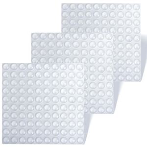 100Pcs 부드러운 실리콘 고무 안티 슬립 범퍼 피트 패드 댐퍼 버퍼 캐비닛 범퍼 실리콘 가구 패드 서랍 도어 패드