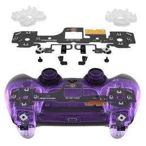 eXtremeRate 전체 클릭키 키트 V2 (PS5 컨트롤러 BDM-040/050/060용) 숄더 페이스 버튼, 마이크로 스위치 클릭키 헤어 트리거 키트