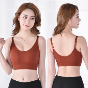 여성을위한 섹시한 원활한 브래지어 브래지어 전체 컵 통기성 Bralette 와이어 무료 수면 브래지어 튜브 탑 스포츠 고품질