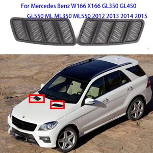 메르세데스 벤츠 W166 X166 GL350 GL450 GL550 ML ML350 ML550 2012 2013 2014 2015 자동차 전면 후드 벤트 그릴, 기류 흡입 후드